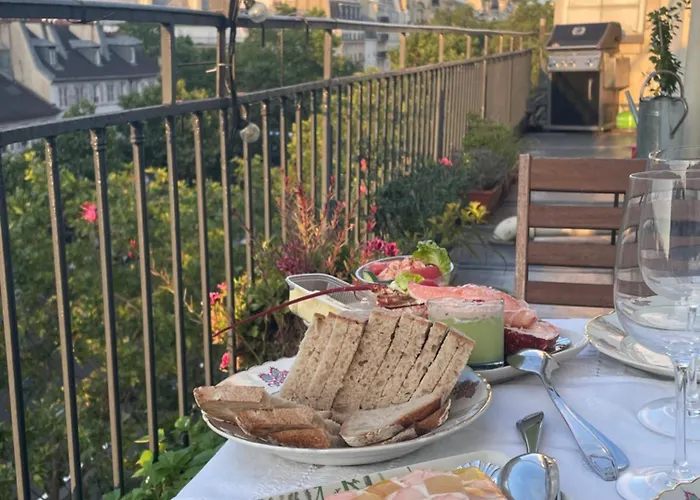 Grand Familial Parisien, Avec Balcon Et Parking דירה *